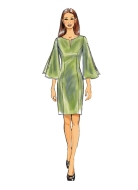 naehen-schnittmuster-butterick-6624-tailliertes-damenkleid-mit-schlitz