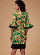 Schnittmuster Butterick 6624 tailliertes Damenkleid mit Schlitz Gr. 34-50