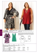naehprojekte-schnittmuster-kwiksew-3754-tunika-gr-plussize-48-60-brust-114-144