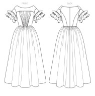 mccalls sewing pattern nähen 7988 Damenkostüm