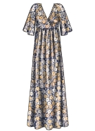 Schnittmuster McCalls 7969 legeres Tunikakleid mit Raglanärmeln Gr. XS-XXL 32-50