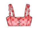 Schnittmuster McCalls 7958 Trägertop, Bustier mit Schößchen, verschiedene Cups Gr. 32-48