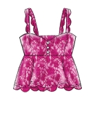 Schnittmuster McCalls 7958 Trägertop, Bustier mit Schößchen, verschiedene Cups Gr. 32-48