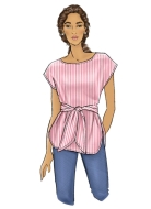 Schnittmuster Butterick 6685 legere Blusenshirts mit Ärmelvarianten Gr. XS-XXL 32-50