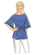 Schnittmuster Butterick 6685 legere Blusenshirts mit Ärmelvarianten Gr. XS-XXL 32-50