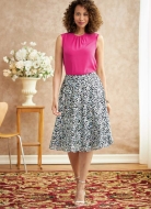 Schnittmuster Butterick 6718 Damenkombi mit runder Blazerjacke Gr. 32-48