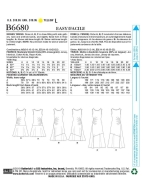 Schnittmuster Butterick 6680 Shirtkleider mit seitlicher Raffung Gr. A5 6-14 (de 32-40)