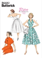 butterick-sewing-pattern-sew-6682-neckholderkleid,-retrokleider-1952,-50er-jahre-gr-a5-6-14-(de-32-40)