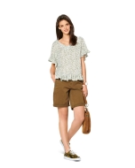 Schnittmuster Burda 6204 Tunikashirt, lockeres Blusenshirts Gr. 34-44