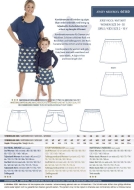 Schnittmuster minikrea 66140 Schlupfrock Damen, Mädchen Gr. 2-16 Jahre (92-170+) 34-50