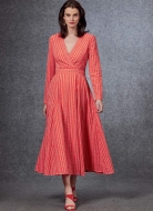 Schnittmuster Vogue 1672 schwingendes Sommerkleid Gr. 32-48