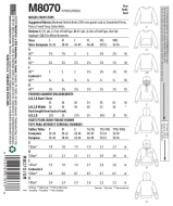 Schnittmuster McCalls 8070 Sweatshirt, Hoodie mit Kängurutasche Unisex S-XXXL