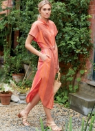 Schnittmuster McCalls 8030 Blusenkleid mit rundem Saum Gr. XS-XL 32-48