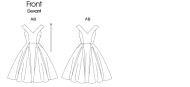 sewing pattern Vogue 1172 Kleid