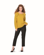 Schnittmuster Burda 6151 Raglanpulli bequemer Damenpullover Gr. 34-44