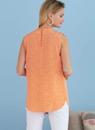 Schnittmuster Butterick 6730 Blusenshirts mit Falten Gr. 32-48