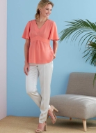 Schnittmuster Butterick 6732 Blusenshirts mit Einsatz Gr. 32-48