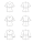 Schnittmuster Butterick 6732 Blusenshirts mit Einsatz Gr. 32-48