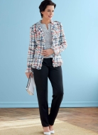 Schnittmuster Butterick 6738 Kombi Kleid, Rock, Hose, Jacke, Top Gr. 32-48