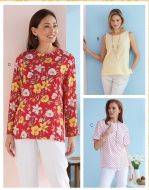 butterick-sewing-pattern-sew-6751-blusenshirts,-shirt,-top