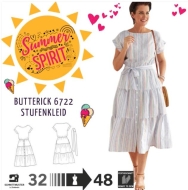 butterick-sewing-pattern-sew-6722-damenkleider,-stufenkleider-gr-e5-14-22-(de-40-48)