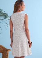 Schnittmuster Butterick 6727 Damenkleider, Wickeloptik Gr. A5 6-14 (de 32-40)