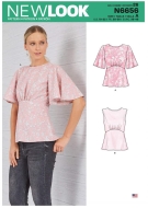 newlook-schnittmuster-naehen-6656-romantisches-blusenshir...