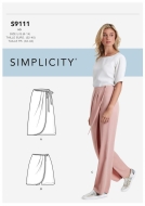 simplicity-schnittmuster-naehen-9111-damenrock-und-hose-mit-wickeloptik