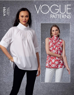 sewing pattern Vogue 1701 Shirtbluse