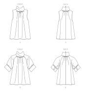 sewing pattern Vogue 1701 Shirtbluse