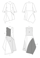sewing pattern Vogue 1694 Zipfelkleid Gr. F5 42-50