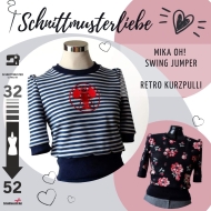 ebook sewing pattern Mika Oh Vintagepullover