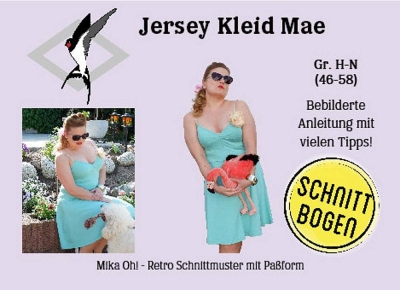 sewing pattern Mika Oh Mae Jerseykleid