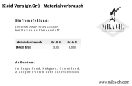 Schnittmuster aus Papier Mika Oh Vera Damenkleid mit Cotout Gr. A-N 32-58