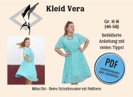 ebook sewing pattern Mika Oh Vera Kleid