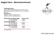 Schnittmuster aus Papier Mika Oh Caprihose mit Schleifen, Wiggle Pants Gr. H-N (46-58)