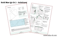 epattern Schnittmuster PDF Mika Oh Mae Jersey Kleid Gr. H-N (46-58)