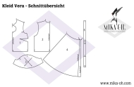epattern Schnittmuster PDF Mika Oh Vera Kleid Gr. A-G (32-44)