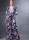 Schnittmuster Vogue 1735 bodenlanges Kleid tief ausgeschnitten Gr. XS-XXL 32-50