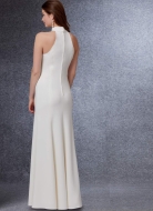 Schnittmuster Vogue 1748 bodenlanges Abendkleid, schulterfrei Gr. 30-46