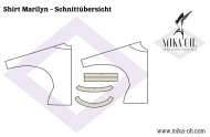 epattern Schnittmuster PDF Mika Oh Marilyn Retroshirt Gr. A-N 32-58