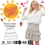 mccalls-sewing-pattern-sew-8097-damenrock,-stufenrock,-vo...