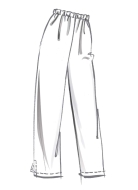Schnittmuster McCalls 8158 Schlupfhose, Shirt und Kleid Gr. 44-58
