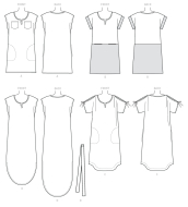mccalls sewing pattern nähen 8164 ärmelloses Sommerkleid Gr. XS-XXL 32-50