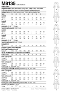 Schnittmuster McCalls 8135 historische Herrenjacke 18. Jahrhundert Gr. MWW 38-44 (de 48-54)