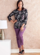 Schnittmuster Butterick 6797 Damentop Gr. Miss XS-XL 4-22 (DE 32-48)