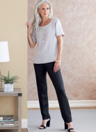 Schnittmuster Butterick 6797 Damentop Gr. Miss XS-XL 4-22 (DE 32-48)