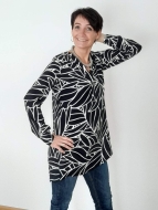 Schnittmuster aus Papier Fadenkäfer Bluse Cleo Damentunika Gr.32-58