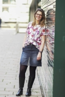 Schnittmuster aus Papier Fadenkäfer Bluse Cleo Damentunika Gr.32-58