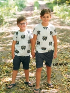 sewing pattern aus Papier Fadenkäfer Basicshirt Kindershirt Gr. 74-164